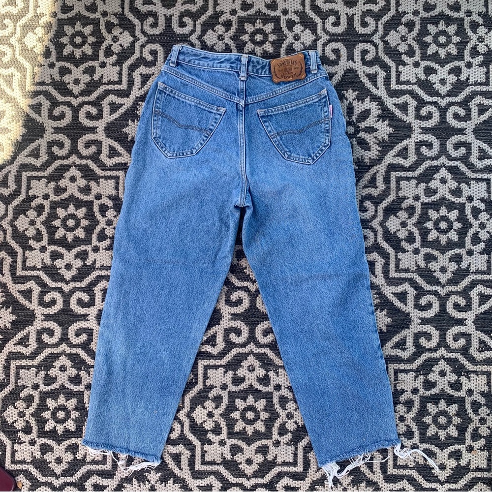 *SOLD* Vintage 90’s Japanese Jeans | High Waisted | Something by Edwin - Picture 11 of 12